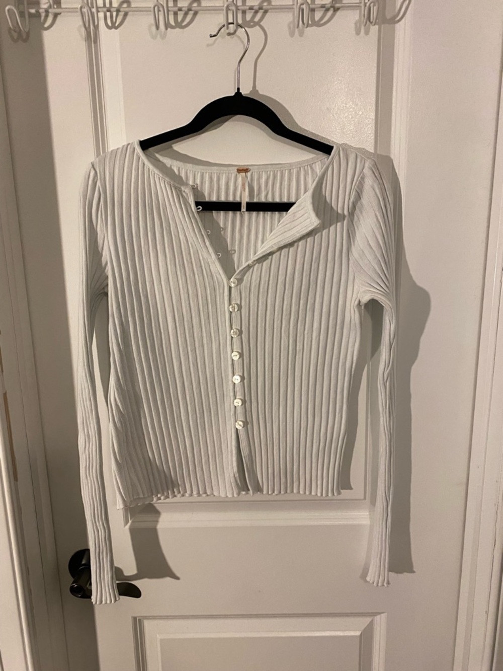 Free People Tilly Ribbed Button Up - Picture 2 of 7